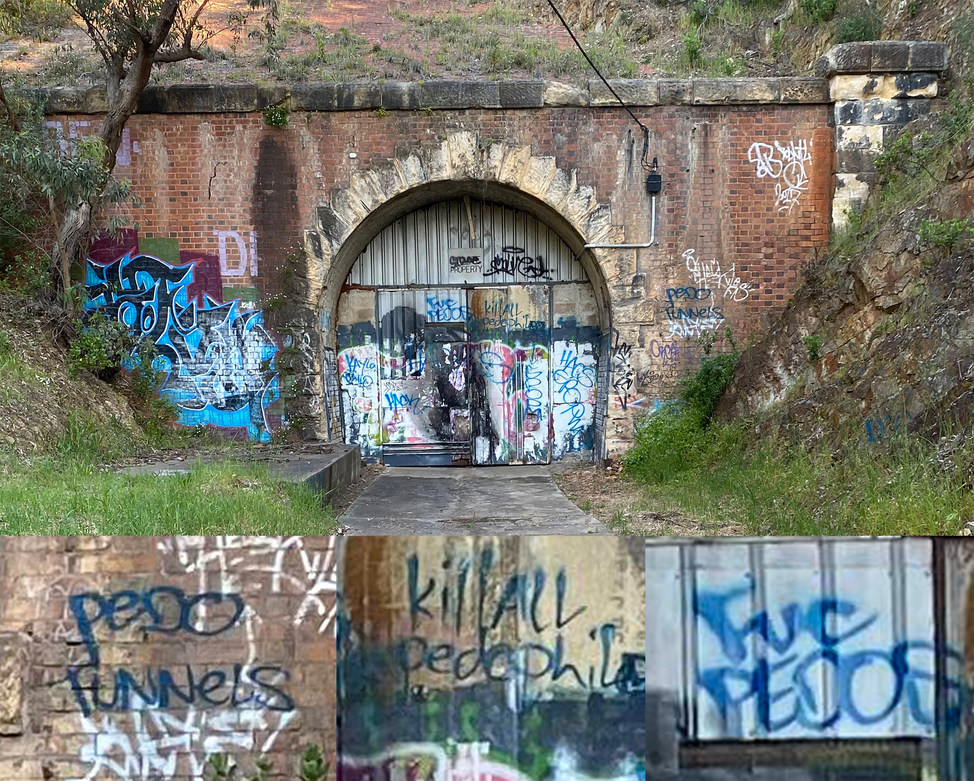 Sleeps Hill Tunnel Entrance