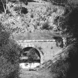The northern end of Sleeps Hill railway tunnel 1992